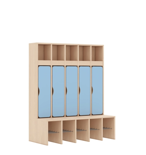 Szatnia pięcioosobowa BLOX Base z blendą zlicowaną 1108x520x1350 - v-box-szt-5r-box-szt-5r-b-b-a-bpb-BOX-SZT-5R-B-B-A-BPB.jpg
