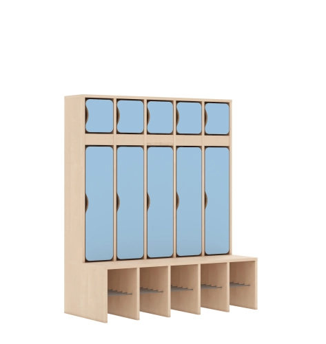 Szatnia pięcioosobowa BLOX Base z blendą zlicowaną 1108x520x1350 - v-box-szt-5r-box-szt-5r-b-c-a-bpb-BOX-SZT-5R-B-C-A-BPB.jpg
