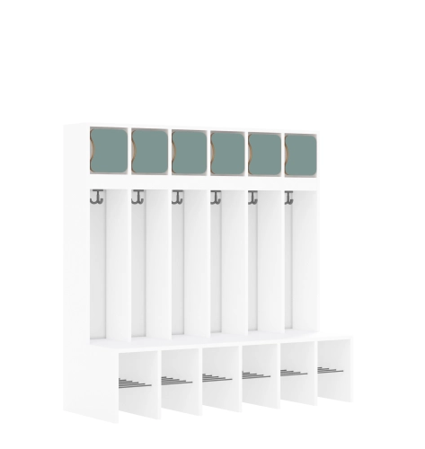 Szatnia sześcioosobowa BLOX Base z blendą zlicowaną 1326x520x1350 - v-box-szt-6r-box-szt-6r-b-a-a-wpgrn-BOX-SZT-6R-B-A-A-WPGRN.jpg