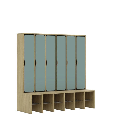 Szatnia sześcioosobowa BLOX Base z blendą zlicowaną 1326x520x1350 - v-box-szt-6r-box-szt-6r-a-d-a-opgrn-BOX-SZT-6R-A-D-A-OPGRN.jpg