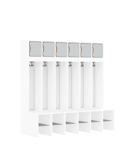Szatnia sześcioosobowa BLOX Base z blendą zlicowaną 1326x520x1350 - v-box-szt-6r-box-szt-6r-b-a-a-wlgr-BOX-SZT-6R-B-A-A-WLGR.jpg