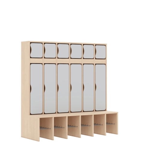Szatnia sześcioosobowa BLOX Base z blendą zlicowaną 1326x520x1350 - v-box-szt-6r-box-szt-6r-b-c-a-blgr-BOX-SZT-6R-B-C-A-BLGR.jpg