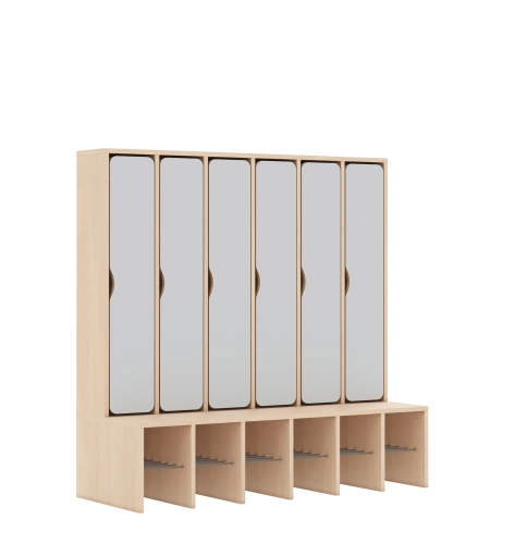 Szatnia sześcioosobowa BLOX Base z blendą zlicowaną 1326x520x1350 - v-box-szt-6r-box-szt-6r-a-d-a-blgr-BOX-SZT-6R-A-D-A-BLGR.jpg