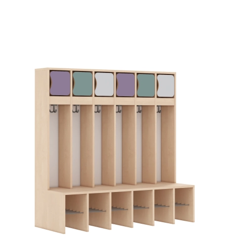 Szatnia sześcioosobowa BLOX Base z blendą zlicowaną 1326x520x1350 - v-box-szt-6r-box-szt-6r-b-a-a-bwk3-BOX-SZT-6R-B-A-A-BWK3.jpg