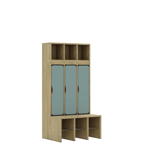 Szatnia trzyosobowa BLOX Base z blendą zlicowaną 672x520x1350 - v-box-szt-3r-box-szt-3r-b-b-a-opgrn-BOX-SZT-3R-B-B-A-OPGRN.jpg