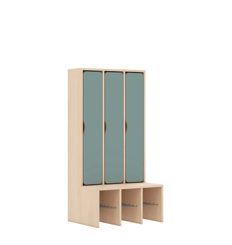 Szatnia trzyosobowa BLOX Base z blendą zlicowaną 672x520x1350 - v-box-szt-3r-box-szt-3r-a-d-a-bpgrn-BOX-SZT-3R-A-D-A-BPGRN.jpg