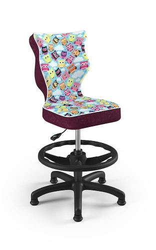 Krzesło na wzrost 119-142cm Petit Czarny Storia 32 rozmiar 3 WK+P