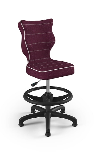 Krzesło na wzrost 133-159cm Petit Czarny Visto 07 rozmiar 4 WK+P