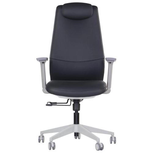 fotel Sella PU czarny front 2.JPG
