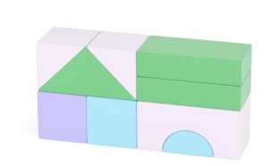 Zestaw Castle Baby Pastel 1